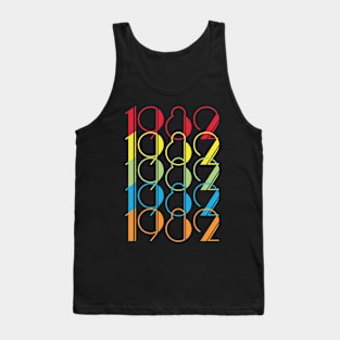 VINTAGE T-SHIRT Birthday 1982 Tank Top